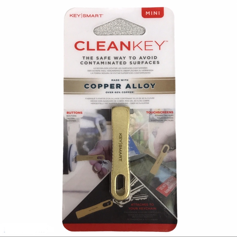 KeySmart CleanKey Antimicrobial Mini Keych…